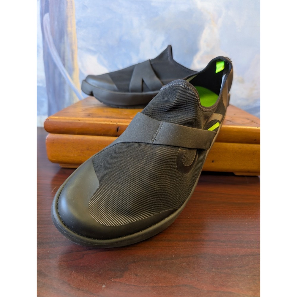 Oofos Mens 13 Oomg Low ee Zee Slip-on In Blk - Picture 4 of 10
